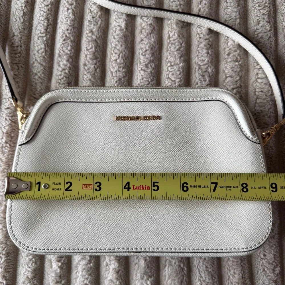 Michael Kors Houston  Crossgrain‎ Leather Double-Zip Crossbody